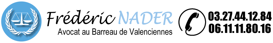 Maître Frédéric Nader – Avocat à Valenciennes (Nord) Logo